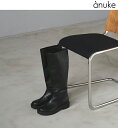 【予約商品】anuke アンヌーク Ecoleather Long Boots 62521007 9月末〜10月末入荷予定 後払い決済利用不可 2025Fall...