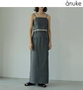 anuke アンヌーク Twill Pocket Skirt 62410803 ツイルポケットスカート 4月末～5月末入荷予定 後払い決済利用不可 24SS 2024春夏 新作 キャンセル返品不可 予約