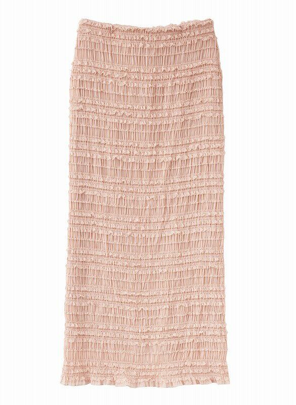 【SALE60%OFF+2点購入でさらに10%OFFクーポン有+エントリーでP2倍】【即日発送(火曜除く)】COCODEAL ココディール フリルシャーリングタイトスカート 75317443 25SS 2025春夏 新作 キャンセル返品不可