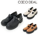 【即日発送(火曜除く)】COCODEAL ココディール 厚底メリージェーン 75157046 25SS 2025春夏 新作 キャンセル返品不可
