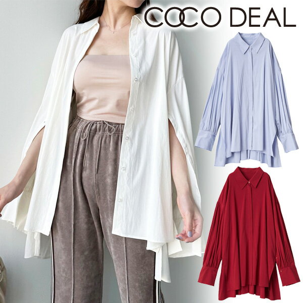 【即日発送】COCODEAL ココディール/ 2WAYスリーブブラウス 73618218 23FW 2023秋冬 新作 キャンセル返品不可 あす楽のサムネイル
