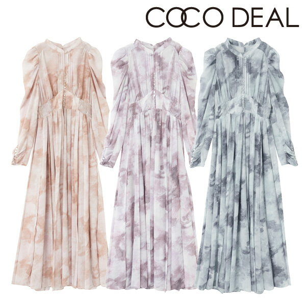 【即日発送】COCODEAL ココディール 水彩アートワンピース 74615307 24FW 2024秋冬 新作 キャンセル返品不可のサムネイル