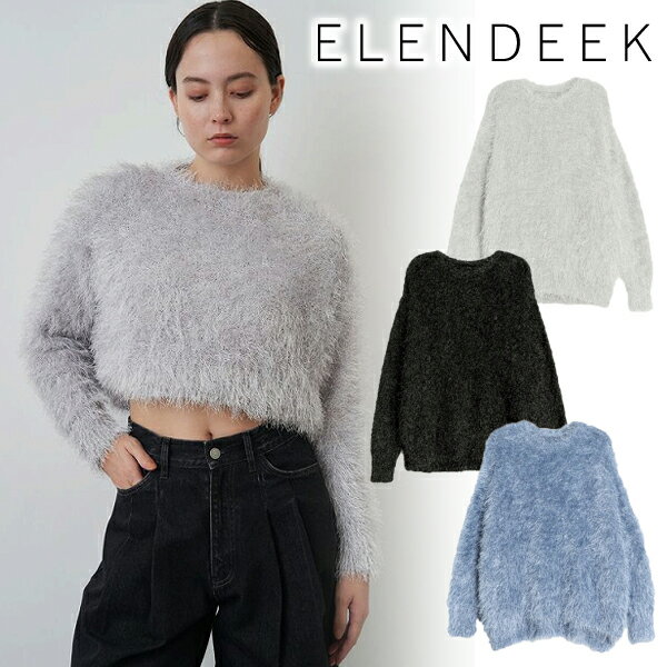 【SALE60%OFF】【土日祝も即日発送】ELENDEEK エレンディーク SHAGGY YARN KT 512512621601 25SS 2025春夏 新作 キャンセル返品不可