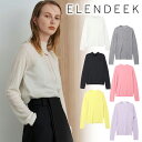 yԌ15%OFF+{Gg[P3{zyyjzELENDEEK GfB[N WOOL MIX SHEER RIB KT 512412600901 24SS 2024t V LZԕis y