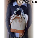 【期間限定10%OFF+エントリーでP3倍】【1〜3日以内に発送】FRAY I.D フレイアイディー キャンバスリボンバッグ FWGB259305 25FW 2...