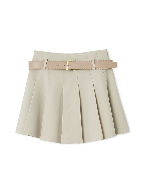 【SALE60%OFF】【即日発送】SNIDEL スナイデル プリーツスカショーパン SWFP252135 25SS 2025春夏 新作 キャンセル返品不可
