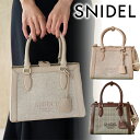 【期間限定10%OFF+エントリーでP2倍】【1〜3日以内に発送】SNIDEL スナイデル ロゴバッグ SWGB254687 25FW 2025秋冬 新作 キャ...