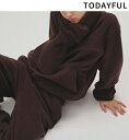 【予約商品】TODAYFUL トゥデイフル Halfzip Fleece Pullover 12520617 10月中〜11月中入荷予定 後払い決済利用不可 2...