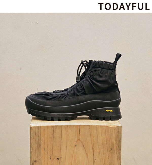 楽天セレクトショップreal【予約商品】TODAYFUL トゥデイフル Vibramsole Drawstring Sneakers 12421023 10月中〜11月中入荷予定 後払い決済利用不可 2025winter 2025冬 新作 キャンセル返品不可 先行予約