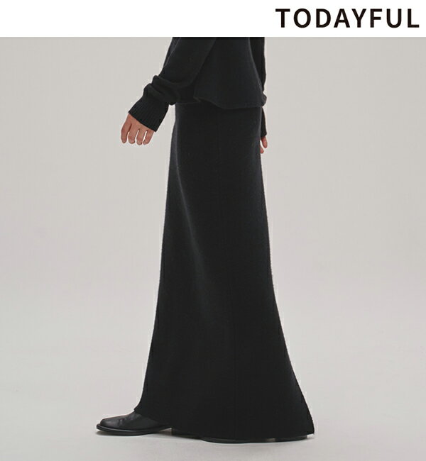 【予約商品】TODAYFUL トゥデイフル Puffy Knit Skirt 12520807 10