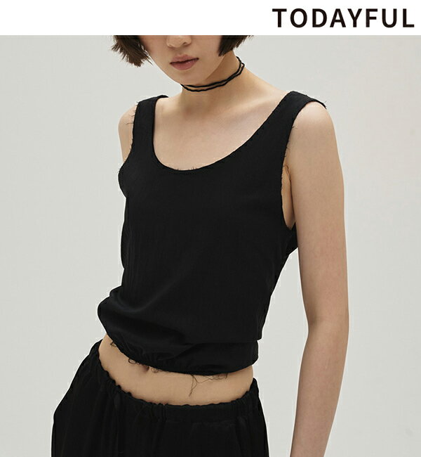 【予約商品】TODAYFUL トゥデイフル Uneck Washer Tops 12610423 5月末～6月末入荷予定 後払い決済利用不可 2026spring/summer 2026春夏 新作 キャンセル返品不可