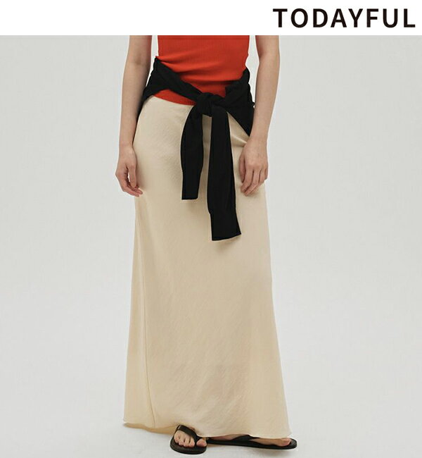 【予約商品】TODAYFUL トゥデイフル Washer Pencil Skirt 12610807 5月末〜6月末入荷予定 後払い決済利..
