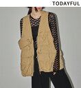 【即日発送】TODAYFUL トゥデイフル /Nylon Pocket Vest 12410104 ナイロンポケットベスト 2024Spring/Summer 2024春夏 新作 キャンセル返品不可 あす楽