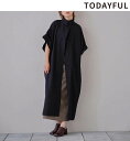 yzTODAYFUL gDfCt /Halfsleeve Cocoon Coat 12310003 n[tX[uRN[R[g 2024Spring/Summer 2024t V LZԕis y