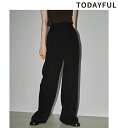 【予約商品】TODAYFUL トゥデイフル /Tuck Wide Trousers 12410720 タックワイドトラウザーズ 5月中～6月中入荷予定 後払い決済利用不可 2024Spring/Summer 2024春夏 新作 キャンセル返品不可 予約