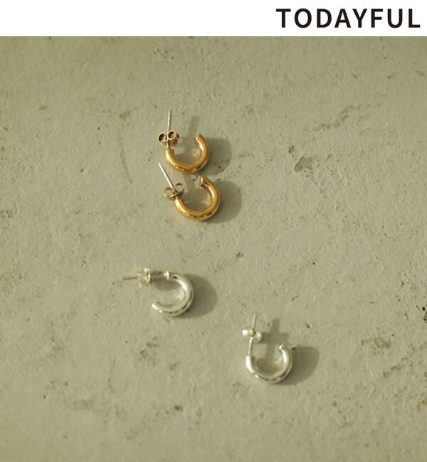 楽天セレクトショップreal【即日発送】TODAYFUL トゥデイフル Compact Hoop Pierce （Silver925） 12990907 ネコポス送料無料 24SS 2024春夏 新作 キャンセル返品不可