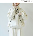 楽天セレクトショップreal【予約商品】TODAYFUL トゥデイフル Hoodie Puff Jacket 12420203 フーディーパフジャケット 9月末～10月末入荷予定 後払い決済利用不可 2024PreFall 2024秋冬 新作 キャンセル返品不可 予約