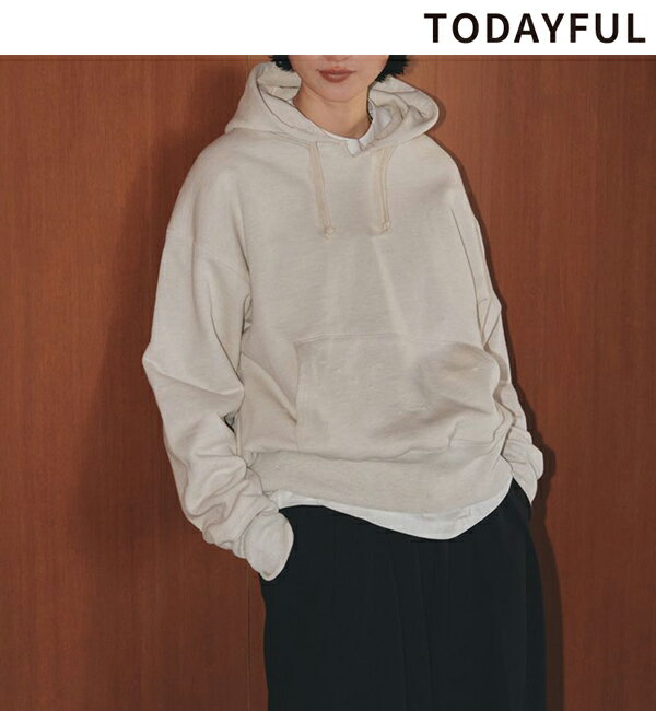 【土日も即日発送】TODAYFUL トゥデイフル /Heavy Weight Sweatparka 12320610 2023秋冬 2023prefall 新作 キャンセル返品不可 あす楽のサムネイル