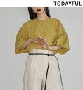 【即日発送】TODAYFUL トゥデイフル Volumesleeve Cotton Blouse 12310420 ボリュームコットンブラウス 23SS 2023春夏 新作 キャンセル返品不可