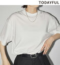 【追加生産決定】【予約商品】TODAYFUL トゥデイフル Cotton Silk Useful Halfsleeve T-shirts 12310602 8月末～9月末入荷予定 ネコポス送料無料 後払い決済利用不可 24SS 2024春夏 新作 キャンセル返品不可 予約