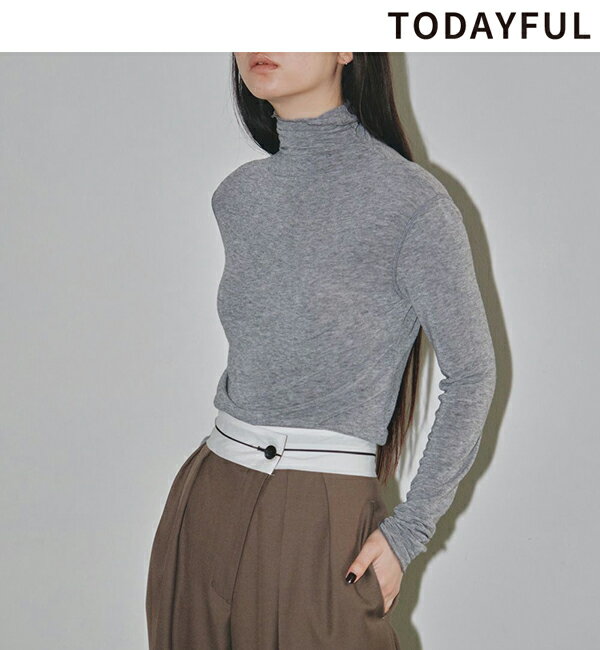 【即日発送】TODAYFUL トゥデイフル Soft Turtleneck Tops 1232060 ...