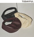 楽天セレクトショップreal【再入荷決定】【予約商品】TODAYFUL トゥデイフル Leather Wrap Bag 12321020 6月末～7月末入荷予定 後払い決済利用不可 2024PreFall 2024秋冬先行予約 2024秋冬 新作 キャンセル返品不可 予約