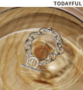【再入荷】【即日発送】TODAYFUL トゥデイフル Oval Chain Bracelet(Silver925) 12420904 2024winter 2024秋冬 新作 キャンセル返品不可