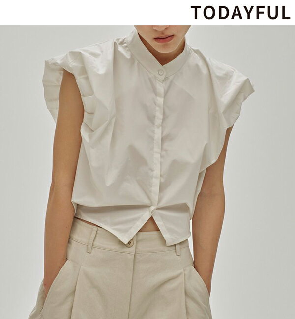 【SOLD OUT】【SALE20%OFF】TODAYFUL トゥデイフル Puffshoulder Compact Shirts 12510415 2025spring/summer 2025春夏 新作 キャンセル返品不可のサムネイル