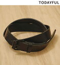【土日も即日発送】TODAYFUL トゥデイフル Cow Leather Belt 12511020 カウレザーベルト 本革 レザー ベルト キャンセル返品不可