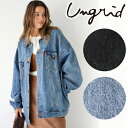 【期間限定10%OFF+3エントリー&楽天カードでP7倍】【予約商品】Ungrid アングリッド ビッグシルエットデニムジャケット 112540220101 8...