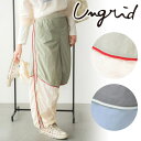 Ungrid アングリッド カラーブロッキングナイロンパンツ 112410717501 24SS 2024春夏 新作 キャンセル返品不可 あす楽