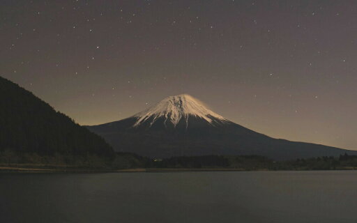絵画風 壁紙ポスター (はがせるシール式) 星空の黒富士 満天の星空 富士山 スターダスト モノクロ キャラクロ FJS-038W1 (ワイド版 921mm×576mm) <日本製> ウォールステッカー お風呂ポスター 絵画風 壁紙ポスター (はがせるシール式) 星空の黒富士 満天の星空 富士山 スターダスト モノクロ キャラクロ FJS-038W1 (ワイド版 921mm×576mm) <日本製> ウォールステッカー お風呂ポスター