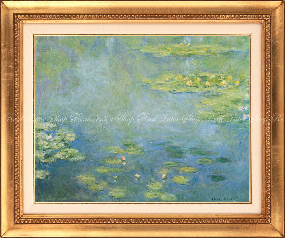 ֳ ɻݥ (Ϥ륷뼰) ڥե륵ǡ ɡ ϡ 1906ǯ Water Lilies 縶Ѵ ڳ۱ȥåȡ 饯 K-MON-013SGH2 (594mm497mm)  륹ƥå Ϥݥפ򸫤