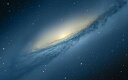 絵画風 壁紙ポスター (はがせるシール式) 銀河 ギャラクシー 渦巻銀河 Milky Way 星団 星雲 ブラックホール 宇宙 天体 神秘 キャラクロ SPC-024W2 (ワイド版 603mm×376mm) ＜日本製＞ ウォールステッカー お風呂ポスター