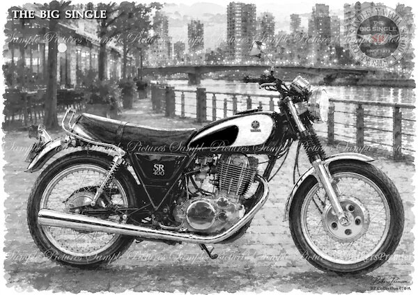 楽天市場】ヤマハ SR400（壁紙・装飾フィルム・壁飾り｜インテリア