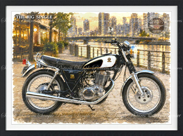 楽天市場】ヤマハ SR400（壁紙・装飾フィルム・壁飾り｜インテリア
