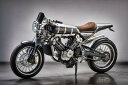 絵画風 壁紙ポスター (はがせるシール式) ブラフ シューペリア SS100 復活モデル 2014年 997cc DOHC Vツイン ”オートバイのロールスロイス” キャラクロ BSSR-005S2 (603mm×401mm) ＜日本製＞ ウォールステッカー お風呂ポスター