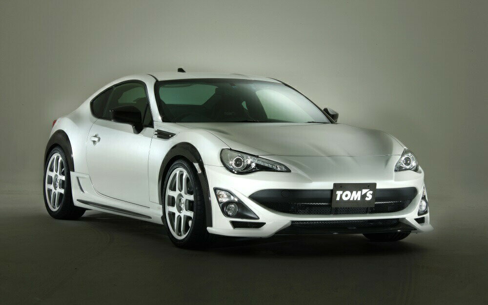 絵画風 壁紙ポスター (はがせるシール式) トヨタ TOM 039 S 86GT N086V 2013年 GT86 ハチロク キャラクロ GT86-007W2 (ワイド版 603mm×376mm) ＜日本製＞ ウォールステッカー お風呂ポスター