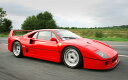絵画風 壁紙ポスター (はがせるシール式) フェラーリ F40 LM 1990年 ピニンファリーナ スーパーカー キャラクロ FF40-009W1 (ワイド版 921mm×576mm) <日本製> ウォールステッカー お風呂ポスター