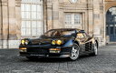 絵画風 壁紙ポスター (はがせるシール式) フェラーリ テスタロッサ ピニンファリーナ 1987年 スーパーカー キャラクロ FTSR-004W1 (ワイド版 921mm×576mm) <日本製> ウォールステッカー お風呂ポスター