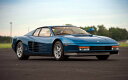 絵画風 壁紙ポスター (はがせるシール式) フェラーリ テスタロッサ 1986年 Ferrari ピニンファリーナ スーパーカー キャラクロ FTSR-009W1 (ワイド版 921mm×576mm) <日本製> ウォールステッカー お風呂ポスター