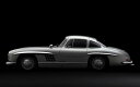 絵画風 壁紙ポスター (はがせるシール式) メルセデス ベンツ 300SL ガルウィング・クーペ 1957年 キャラクロ M30L-001W1 (ワイド版 92...