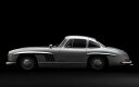 絵画風 壁紙ポスター （はがせるシール式） メルセデス ベンツ 300SL ガルウィング・クーペ 1957年 キャラクロ M30L-001W2 （ワイド版 603mm×376mm） 建築用壁紙＋耐候性塗料 インテリア