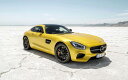 楽天レアルインターショップ絵画風 壁紙ポスター （はがせるシール式） メルセデス ベンツ AMG-GT 2015年 デザートゴールド キャラクロ MAMG-012W2 （ワイド版 603mm×376mm） ＜日本製＞ ウォールステッカー お風呂ポスター