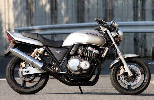 Realize CB400SF バイクマフラー NC31 NC39 Aria アリア ステンレス カールタイプ (TypeC) マフラー リアライズ ホンダ バイク用品 バイク用 バイクパーツ カスタム パーツ ドレスアップ 交換 社外品 説明書付 Ver.R/S/H.V/SPEC/スーパーボルドール