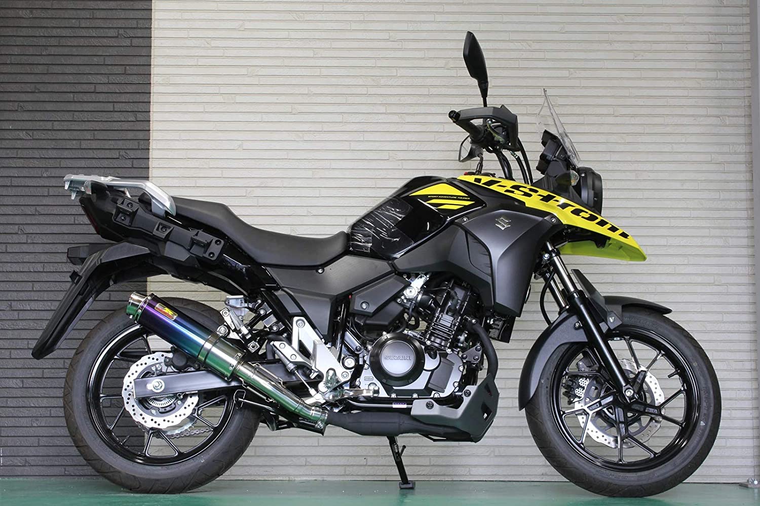 Realize Vストローム250 バイクマフラー 2BK-DS11A 2017年～2020年モデル対応 Aria アリア チタン カールタイプ (TypeC) マフラー リアライズ スズキ バイク用品 バイク用 バイクパーツ カスタム パーツ ドレスアップ 交換 社外品 説明書付 V-Strom250 ABS