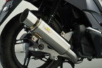 Realize (リアライズ) ホンダ PCX125/PCX150 (esp) (EBJ-JF56/EBJ-JF28後期モデル/JBK-KF12/JBK-KF18) 2012年～2017年モデル対応 バイクマフラー Reckless レクレス SUS ステンレス マフラー