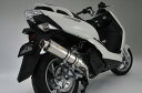 Realize マジェスティS バイクマフラー JBK-SG28J 2BK-SG52J 2014年～2020年モデル対応 22Racing ステンレス マフラー シルバーカラー バイク用品 バイク用 バイクパーツ フルエキ カスタム パーツ ドレスアップ 交換 社外品 説明書付 リアライズ ヤマハ MAJESTY-S