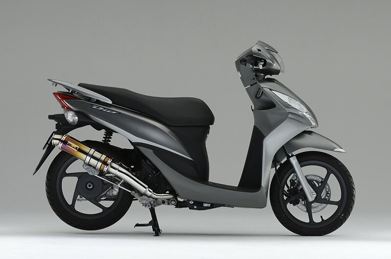 RealizeホンダDio110(JF31)イグジストチタンマフラー
