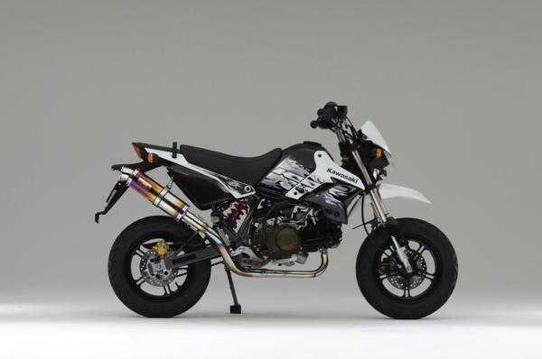 Realize (リアライズ) カワサキ KSR PRO (KL110EEF) 2014年モデル対応 バイクマフラー EMPLESS エンプレス Ti チタン マフラー